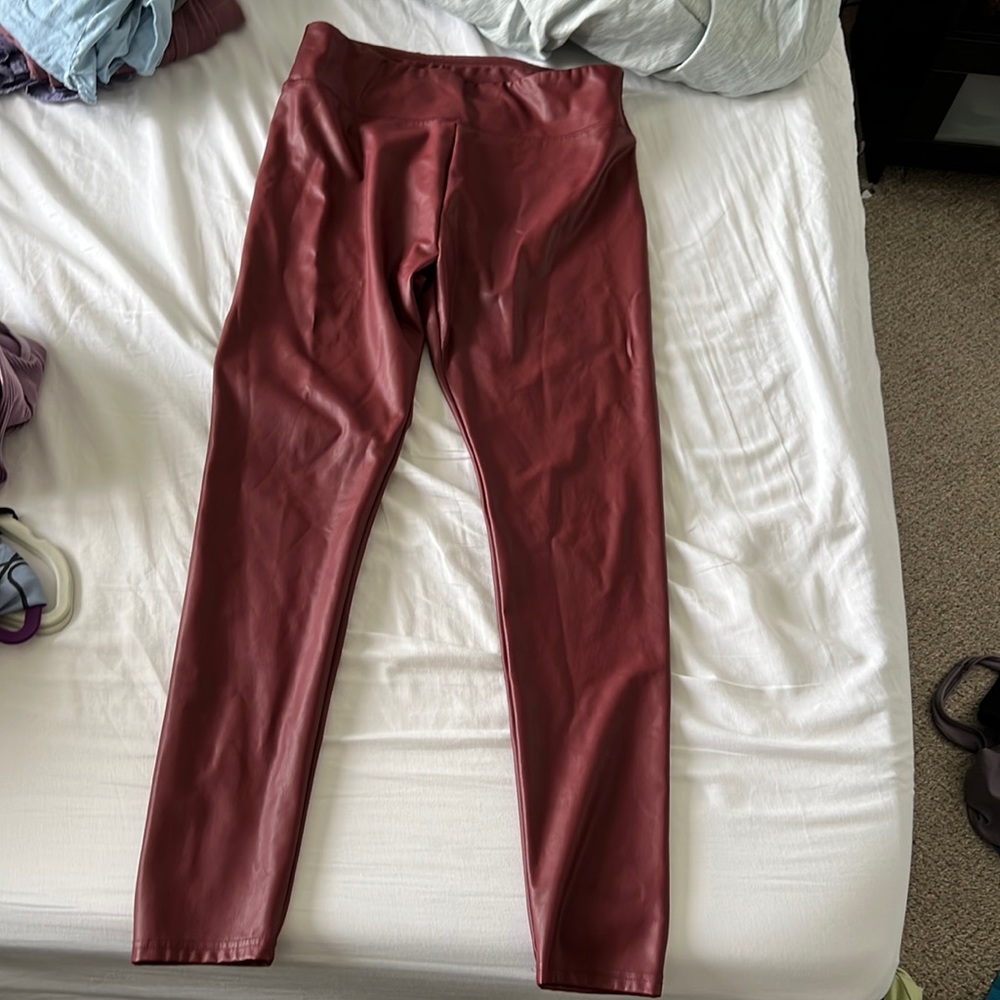 Faux Leather Leggings